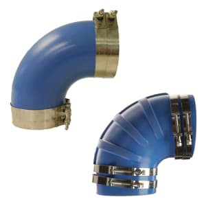 Blue Softwall Temperature Rating 350 Degree F Trident Marine 202V4120-36 Silicone Blend Wet Exhaust Hose 58 psi Maximum Pressure Pack of 1 3 Length x 4 1/2 ID 