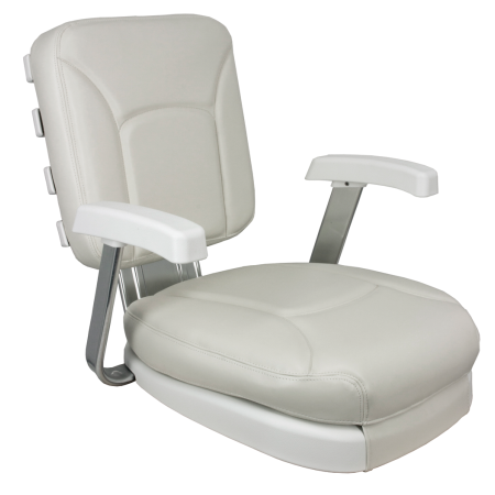 Springfield Deluxe Captains Chair Package w//Stand 1020003 Springfield Marine Co Deluxe Skipper Chair and Stand Package