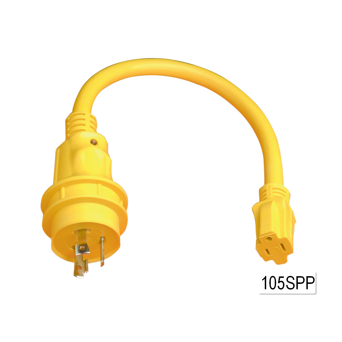 Marinco 121A Pigtail Adapter 30A Locking To 50A Locking 125V/250V