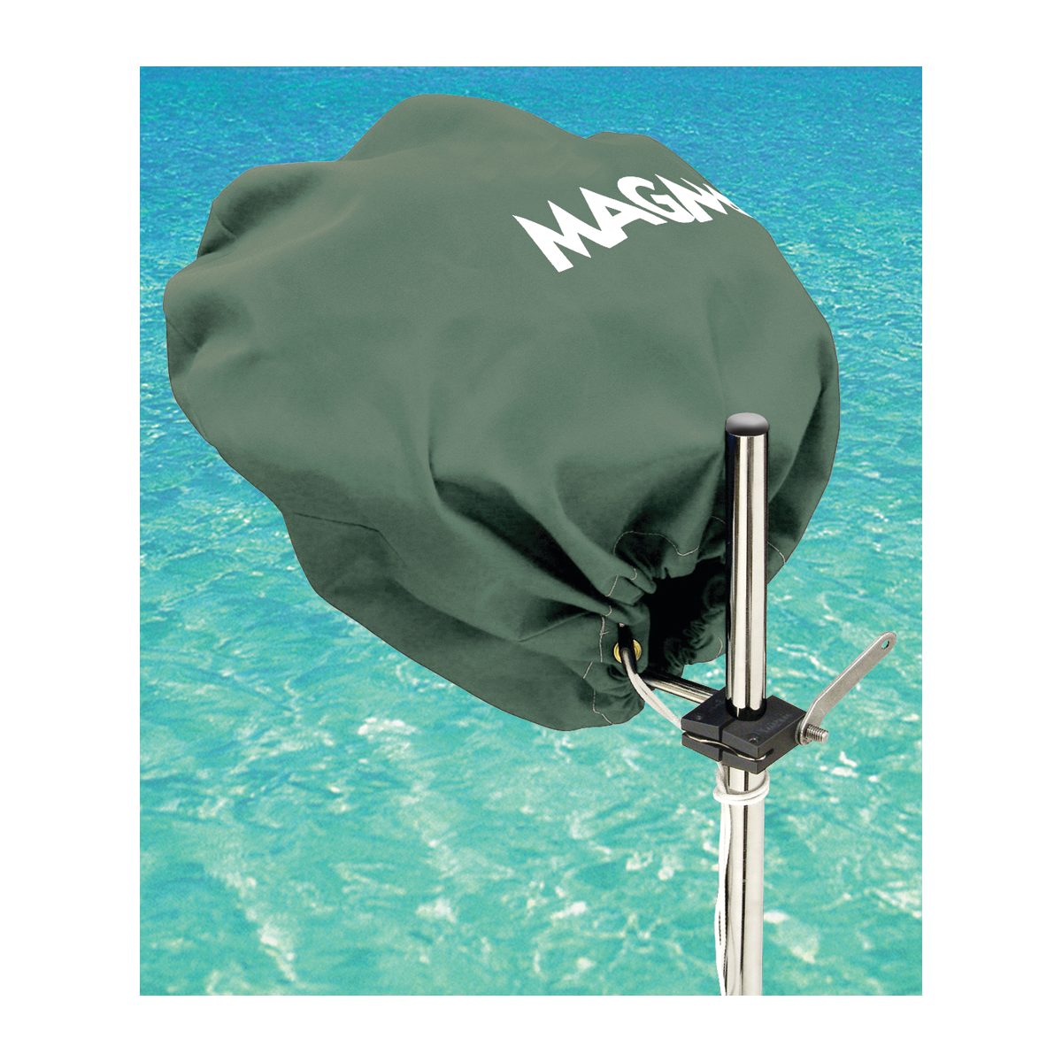 Magma Grills A10-492Fg Grill Cover For Party Size Kettle Grills Forest Green 