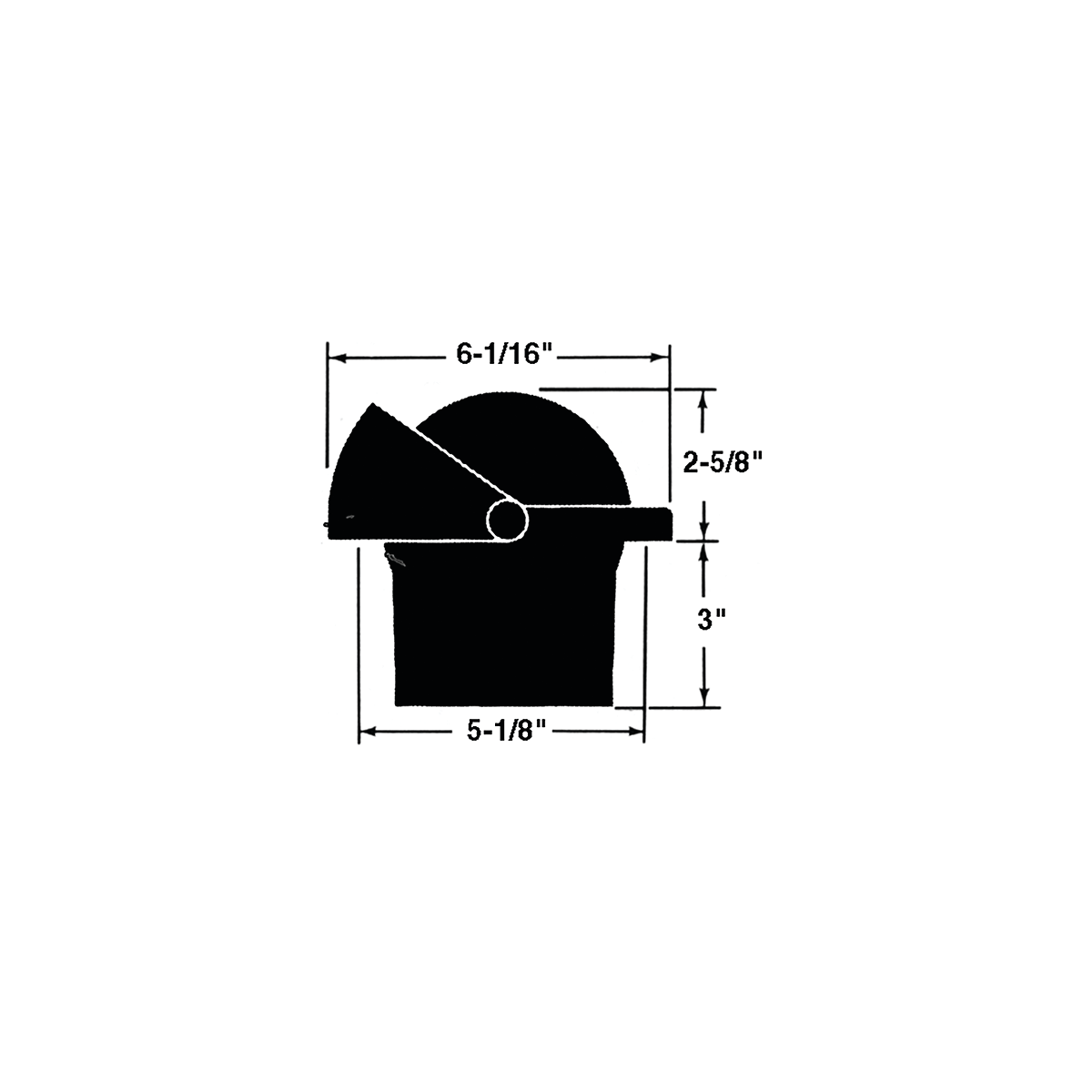 Electronics & Navigation Ritchie Powerdamp Compass Navigator Flush