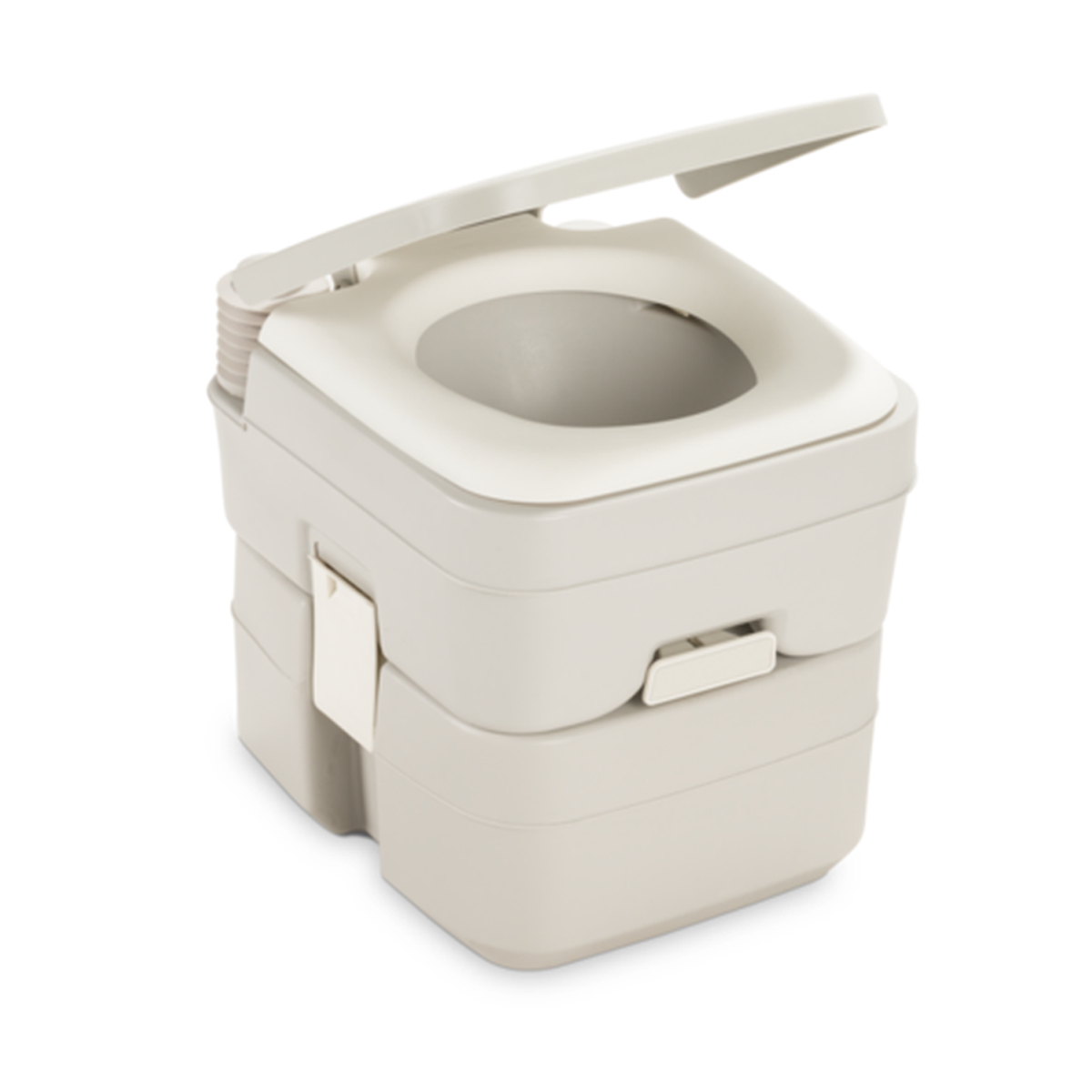 Sanipottie 965 Manual Flush Portable Toilet 5 0 Gallon Pour To Empty You just do your business in the bowl.