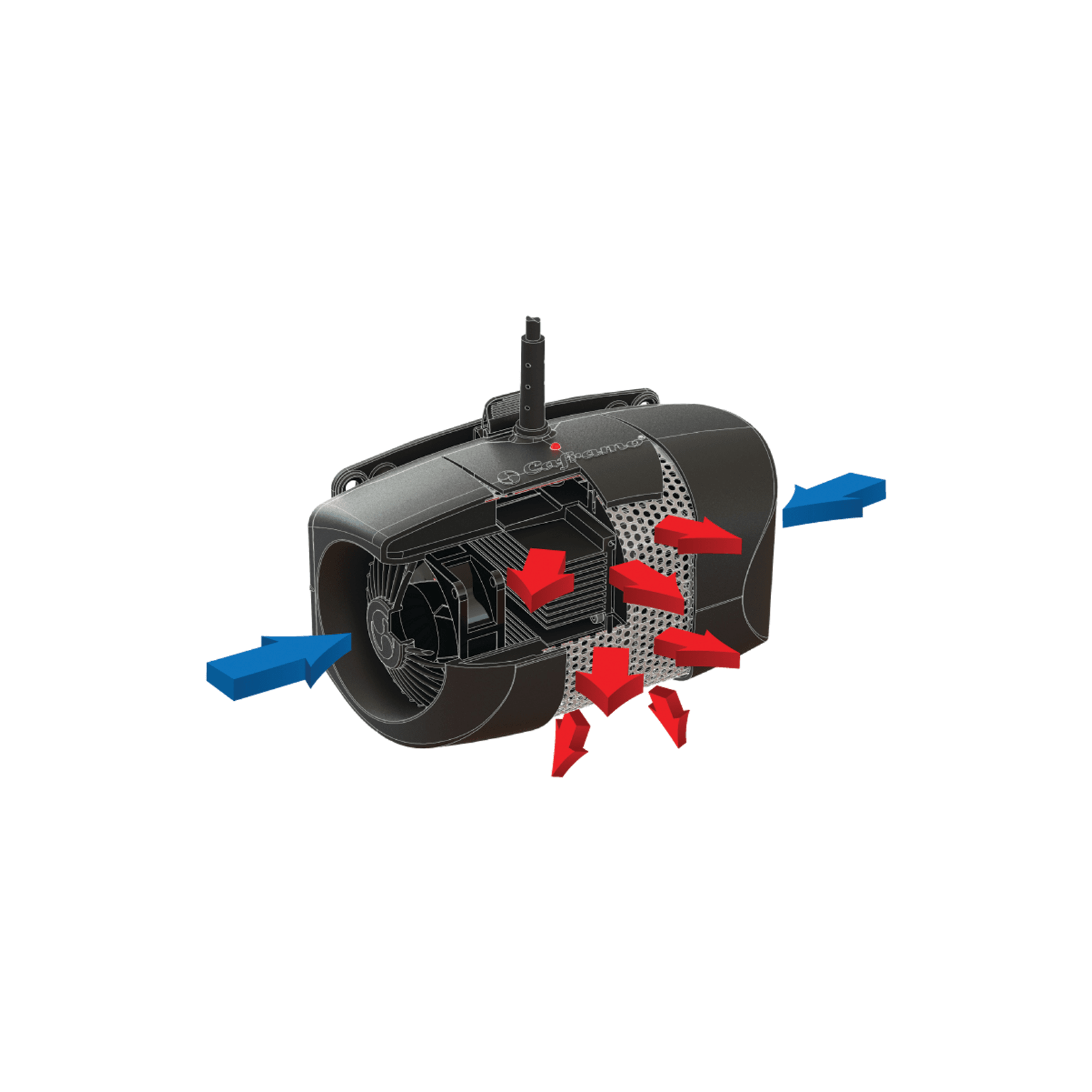 Caframo Pali Engine u0026 Bilge Heater - 9510CA-BBX - 400W | Fisheries Supply