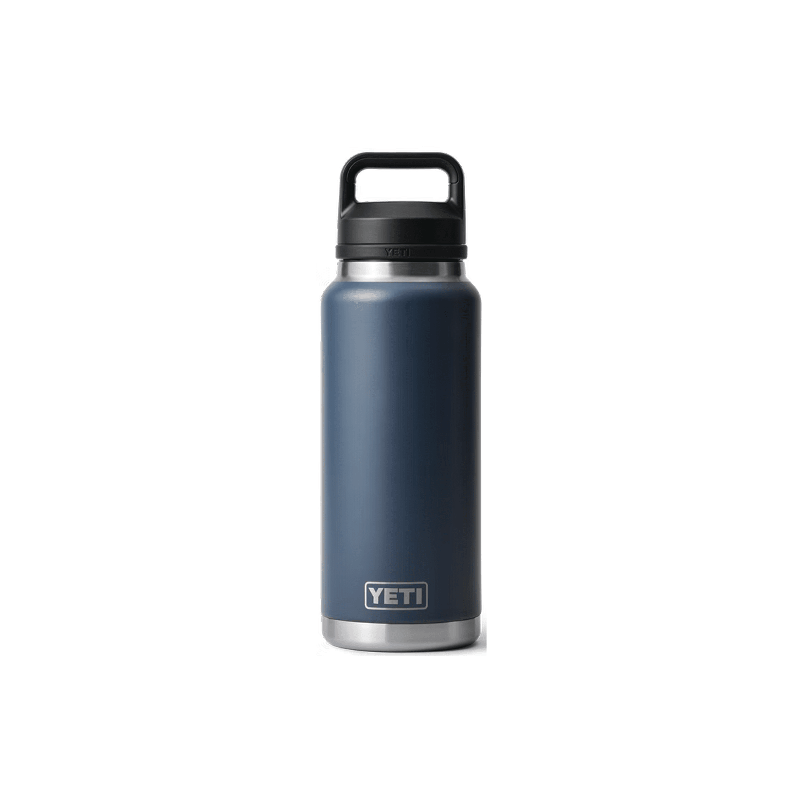YETI Rambler Bottle - 36 oz. - Chug Cap - Navy - TackleDirect