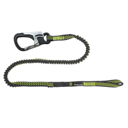 Spinlock Performance Safety Tether - Hitch Loop, 1 Custom Clip, Stretch Safety Line
