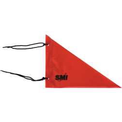 Buoy Flag 9x12 Triangle - Tie-On Red