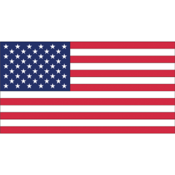 12INX18IN PRINTED U.S. FLAG-NYLON