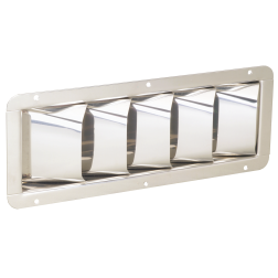 S.S. LOUVERED VENT 4-3/8INX11-5/16IN