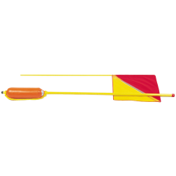 NYL FLAG F/MAN OVERBOARD POLES