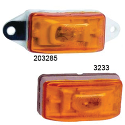 EAR MOUNT AMBER PC CLEARANCE LIGHT