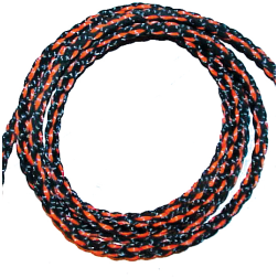 3/8IN BLK/ORG TRUCK ROPE (600)