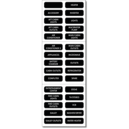 Boat Switch Labels & Marine Electrical Panel Labels ...