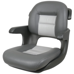 ELITE HELM SEAT LOW BACK CHRCL/GRY