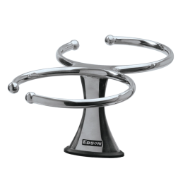 DOUBLE STAINLESS STEEL DRINK HOLDER