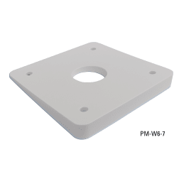 6 DEG BASE WEDGE 7X7 F/POWER MNTS