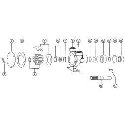 3890 Model Pump Replacement Parts
