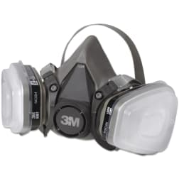 Left Angle View of 3M 6000 Series Half Facepiece Respirator Kit - Organic Vapor & P95 Filters