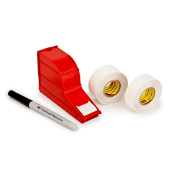 12177 of 3M Scotchcode Write-On Wire Marking/Labeling Tape and Dispenser 