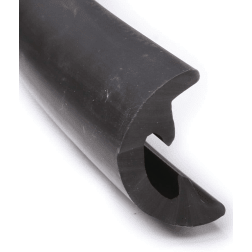 Radial Rub Rail - Soft External Cover - Black