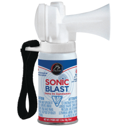 Sonic Blast Mini Signal Horn - with Velcro Strap