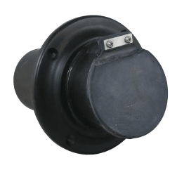 Thru-Hull Exhaust Fittings - Black