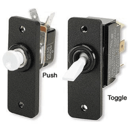 Diagram of Blue Sea Systems Panel Switches