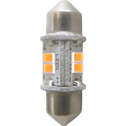 28-31 mm LED Festoon Star Nav Light Bulb - Red, 2 NM