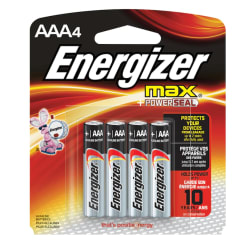 e92bp4 of Energizer AAA Energizer Alkaline Batteries