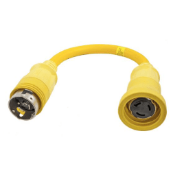 hbl61cm72m of Hubbell Molded Pigtail Shore Power Adapters