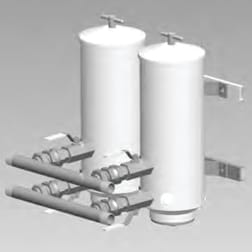 804 Series High Capacity Marine Dual Manifold Fuel Filter/Water Separator