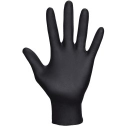 6 mil of SAS Safety Corp Raven Nitrile Disposable Glove - Powder Free