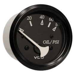 350-11800 of VDO Gauges Allentare 80PSI Oil Pressure Gauge