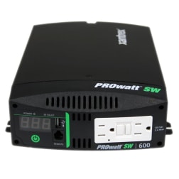 Xantrex 600W PROwatt SW True Sine Wave Inverter - 12V DC Input, 120V AC Output