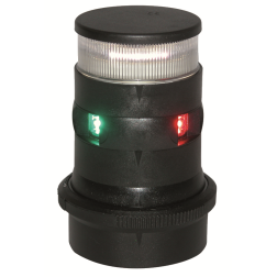 Aqua Signal Series 34 LED Tri-Color Navigation Light - Tri-Color & Anchor