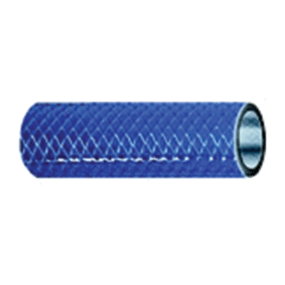 Series 165 Reinforced PVC Hose - Blue, FDA Approved