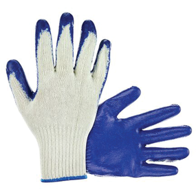 Cotton / Poly Knit Latex Coated Palm Gloves