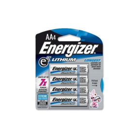 l91bp4 of Energizer 4 Pack AA Lithium Batteries
