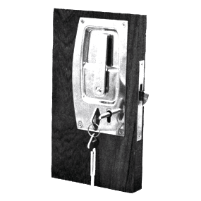 Mortise Sliding Door Lock - 3448T
