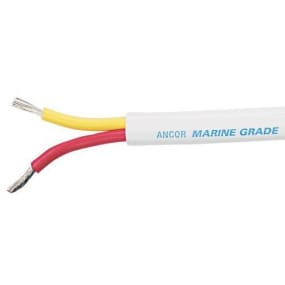 Safety Tinned Duplex Cable  -  Flat