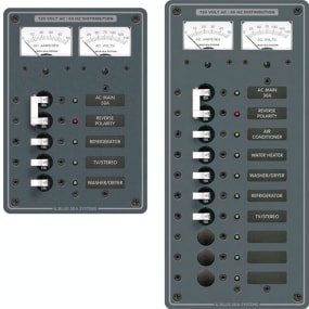 AC Main &#43; Additional Positions Circuit Breaker Panel
