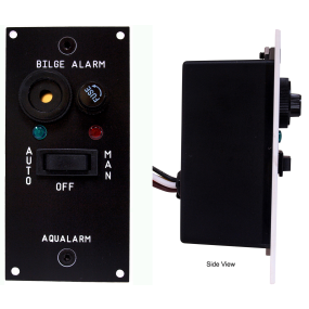 panel of Aqualarm Bilge Pump Alarm