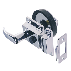 Flush Cup Rim Latch Set with Flush or Box Strike