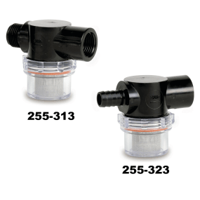 Twist-On In-Line Pump Strainers