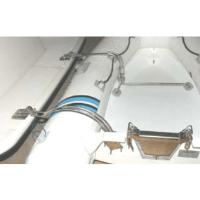 RBD201/202 - Swim Step Mount Double Arc Davit Kit