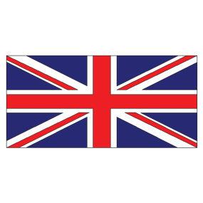 12X18IN UNITED KINGDOM FLAG NYL-GLO