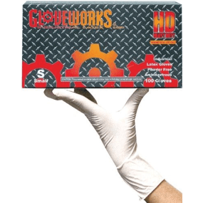 Gloveworks Powder-Free Industrial Grade Latex Gloves