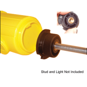 ESL I Life Jacket Strobe Light Threaded Adaptor Base