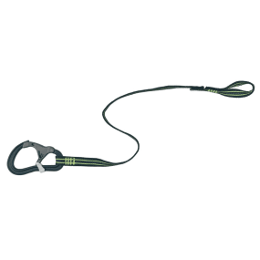ProLine Tether - 1 Attachment Loop, 1 Safety Snap Hook, Flat Webbing, 0.80m