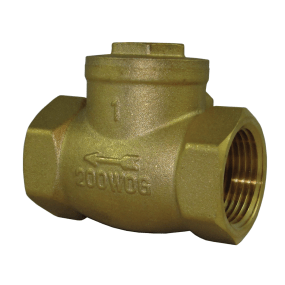 1/2IN NPT BRS SWING CHECK VALVE
