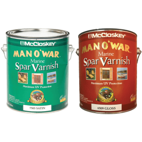 Man O&#39;War Spar Marine Varnish - Gloss or Satin